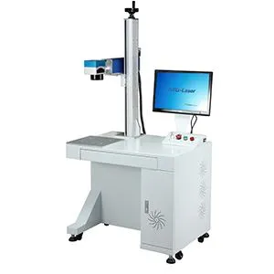 Máquina de gravação a laser de metal 20w 30w 50w caneta de aço máquina de marcação a laser de fibra