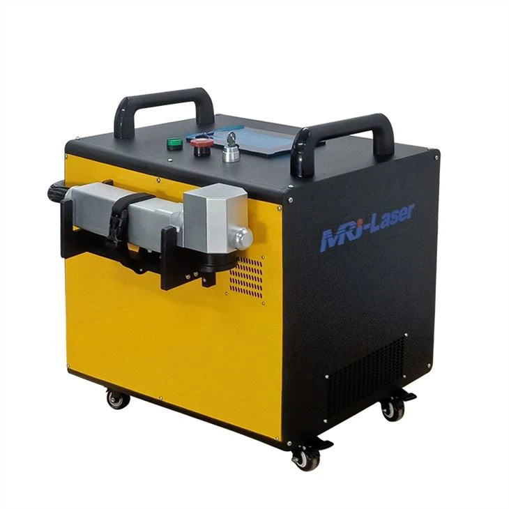 Máquina de limpeza a laser 100W para remoção de tinta de madeira