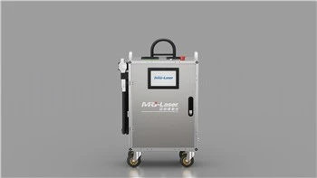 Máquina de limpeza a laser industrial tipo bagagem de 200 W