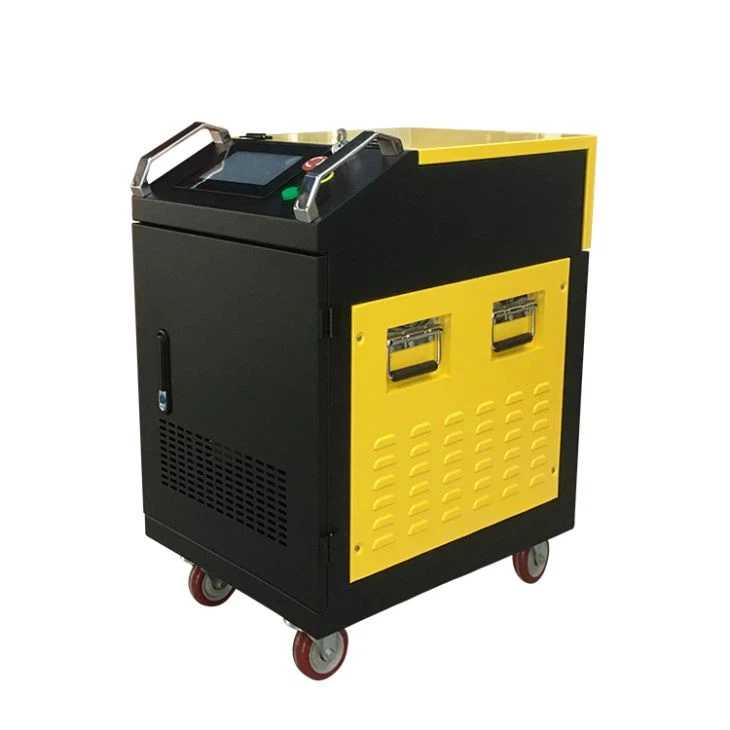 Máquina de limpeza a laser 100 W mais recente para remoção de tinta